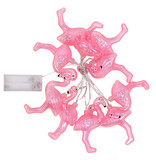 Led-lichtslinger Flamingo (1,4m)