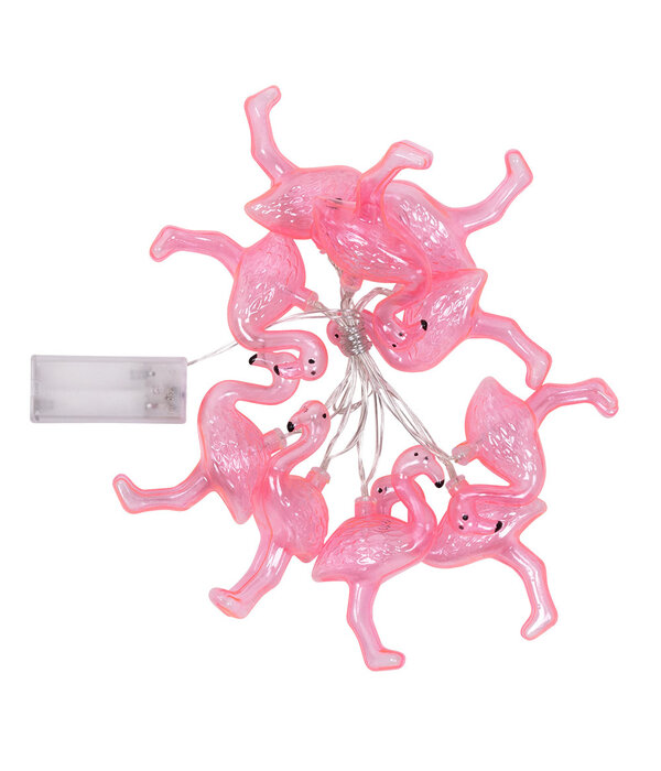 Led-lichtslinger Flamingo (1,4m)