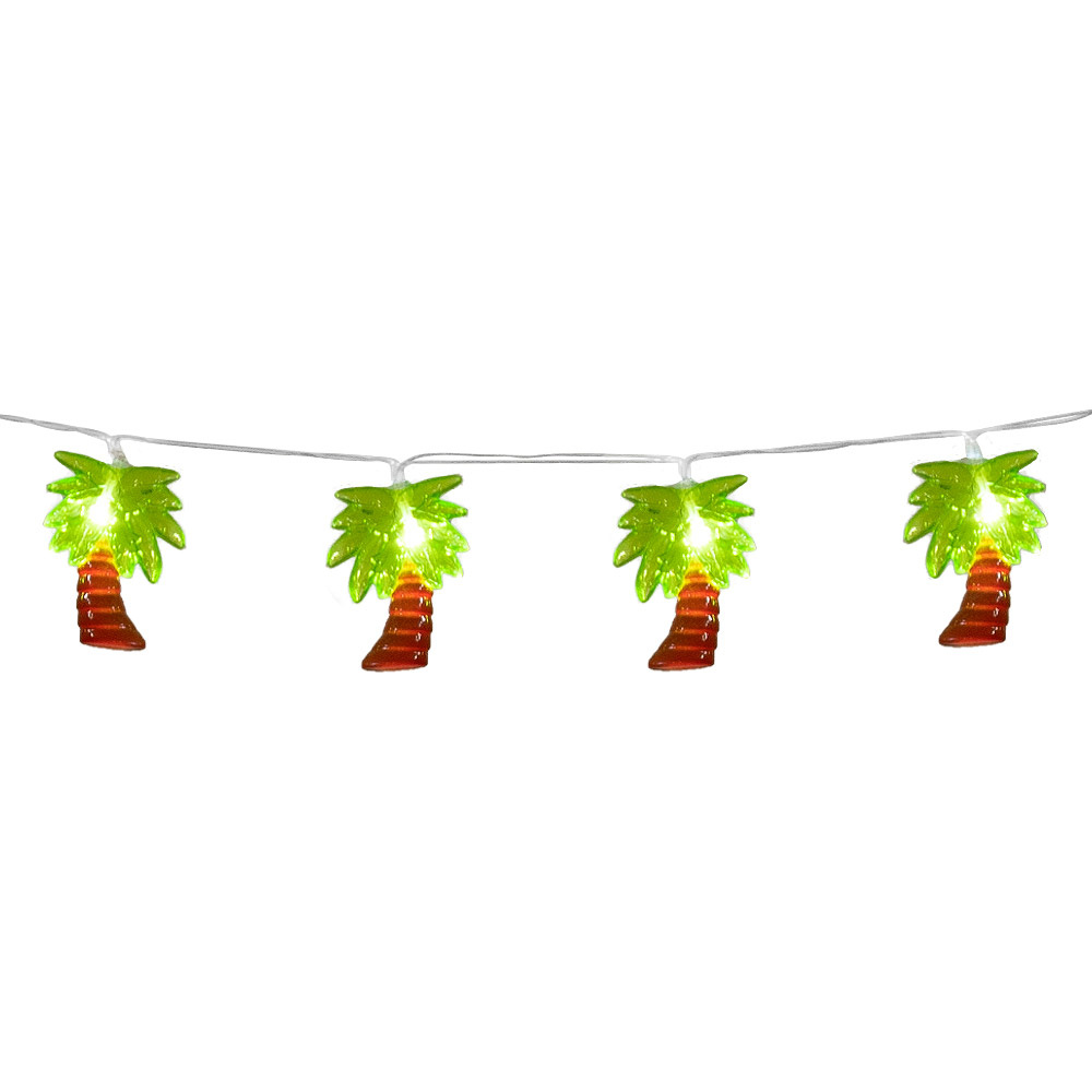 Led-lichtslinger Palmboom (1,4m) afbeelding