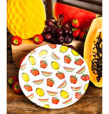 Set Bordjes Fruit 23cm (8st)