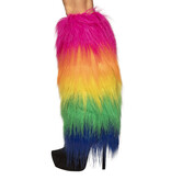 Rainbow Pluche Beenwarmers