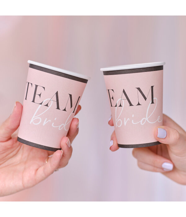 Team Bride Bekers Roze (8st)