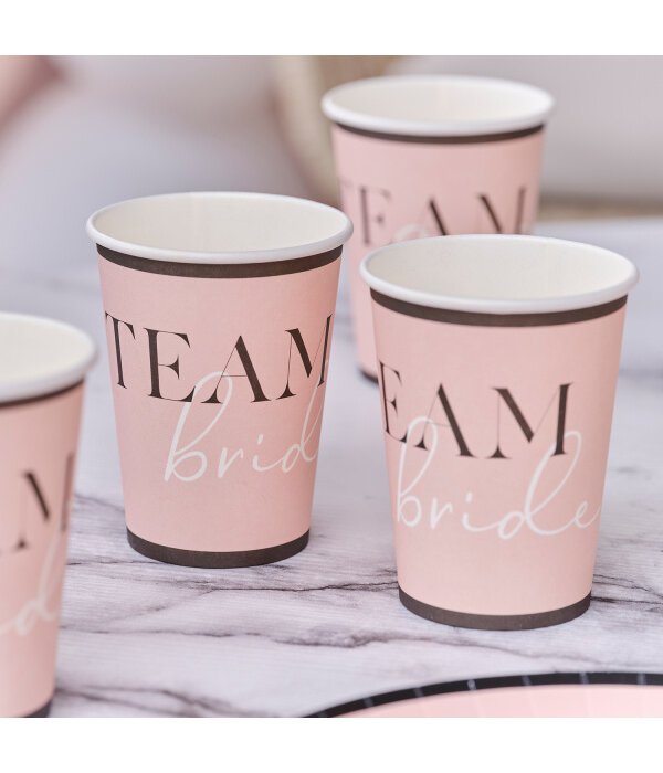 Team Bride Bekers Roze (8st)