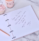 Gastenboek 'Team Bride' Roze