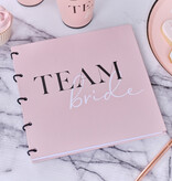 Gastenboek 'Team Bride' Roze
