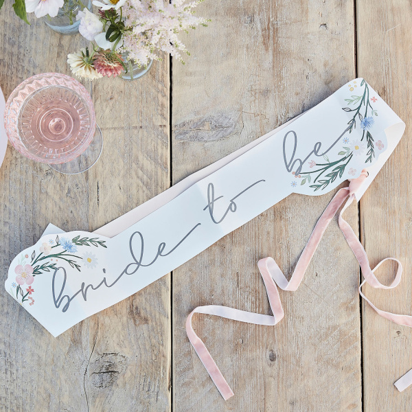 Sjerp 'Bride To Be' Floral 