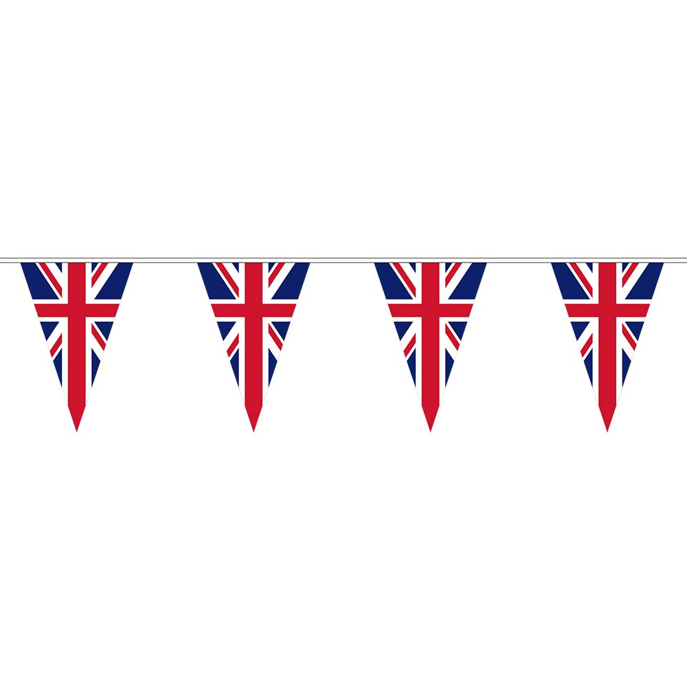 Vlaggenlijn Union Jack UK (10m) afbeelding