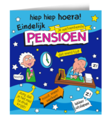Wenskaart Pensioen Cartoon