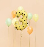 Folieballon Cijfer 3 Cheeta (75cm)