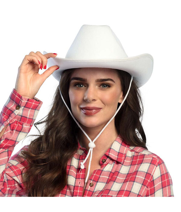Hoed vilt Cowboy wit