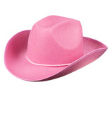 Hoed vilt Cowboy roze