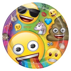 Borden Emoji Versiering 23cm 8 stuks