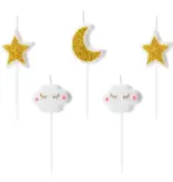 Taartkaarsjes Litte Star (5st)