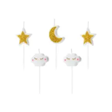 Taartkaarsjes Litte Star (5st)