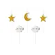 Taartkaarsjes Litte Star (5st)