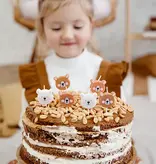 Verjaardagskaarsjes Beer (5st)