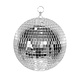 Zilveren discobal (30 cm)