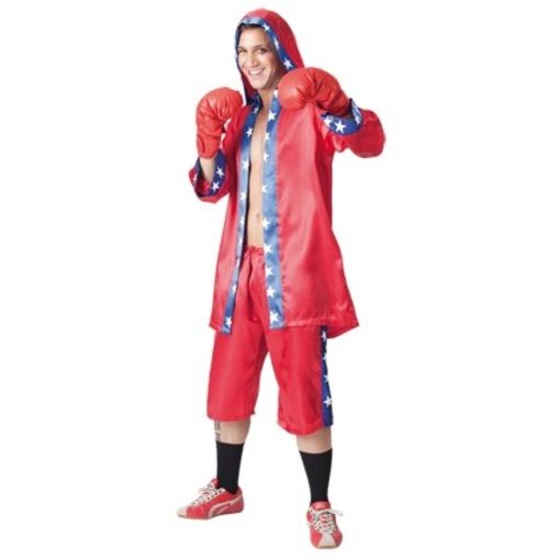 Bokskampioen kostuum man