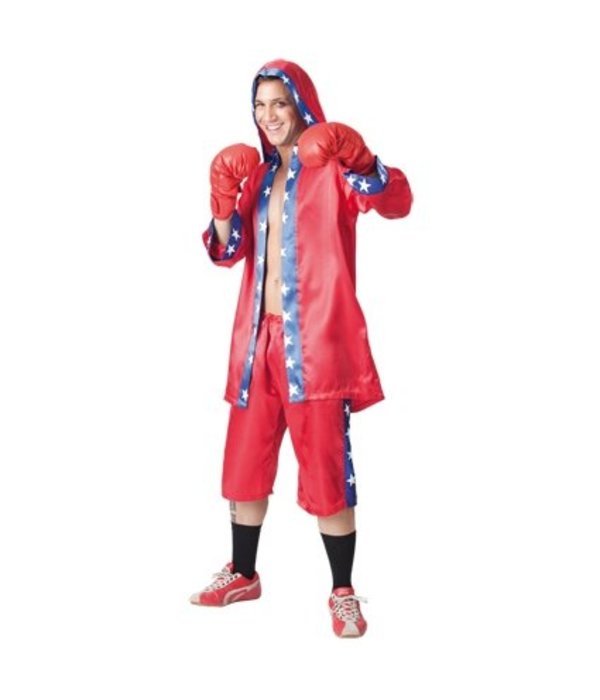 Bokskampioen kostuum man