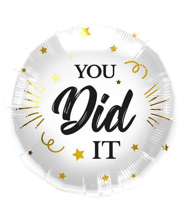 Folieballon 'You Did It' Stars (45cm)