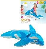 Opblaas Ride-on Walvis (152 x 114cm)