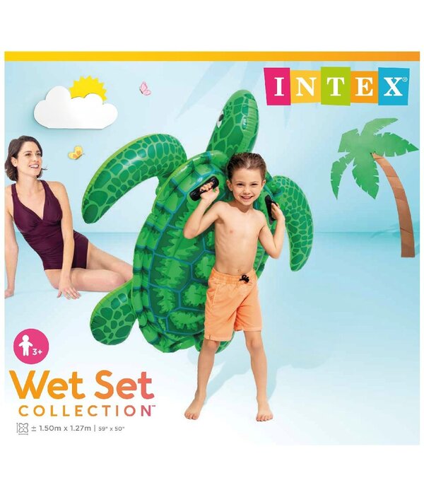 Opblaas Ride-on Schildpad (150x127cm)