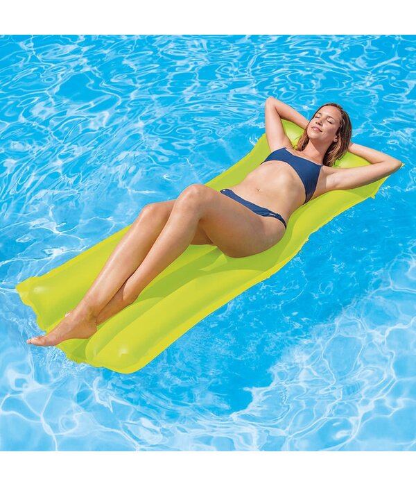 Opblaasbare Luchtbed Neon Frost Intex