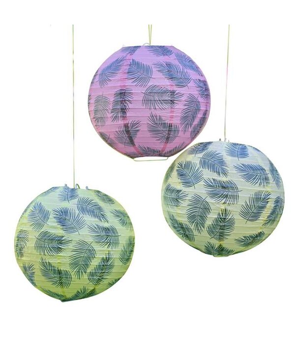 Hawaii Palm Lampionnen (3st)