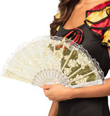 Waaier Wit/Goud Dorado