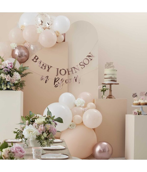 Floral Baby In Bloom Bekers (8st)