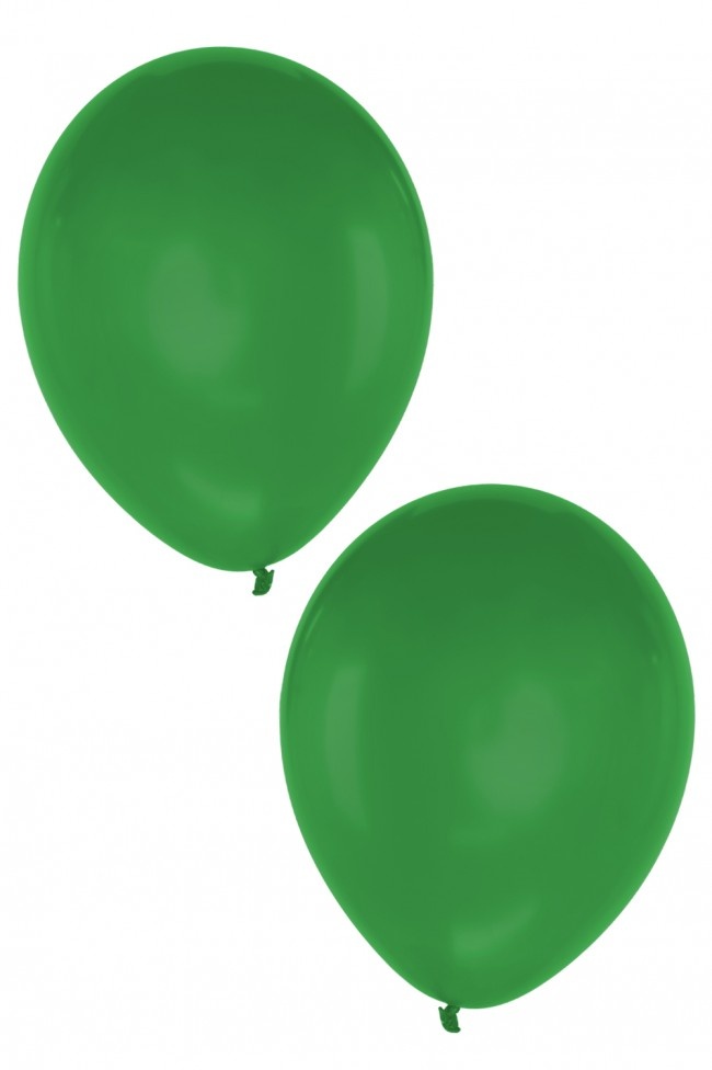 Ballonnen 50x groen afbeelding