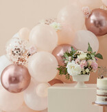 Luxe Ballon Boog Peach/Rosé Goud