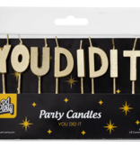 Taartkaarsjes 'You Did It'