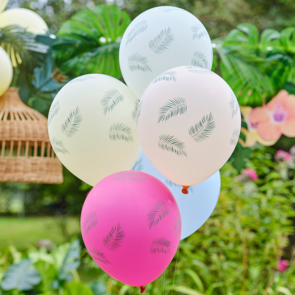 Ballonnen Bundle Pastel Feathers (5st)