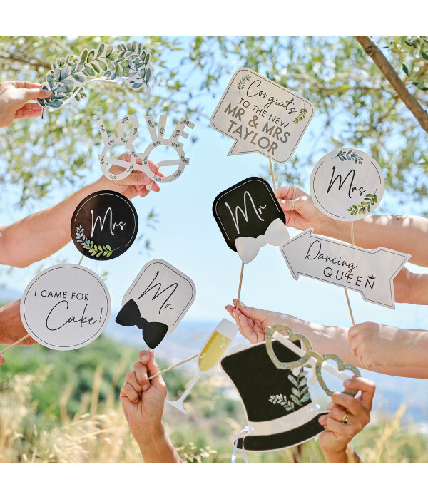 Photo Props Mr & Mrs (12st)