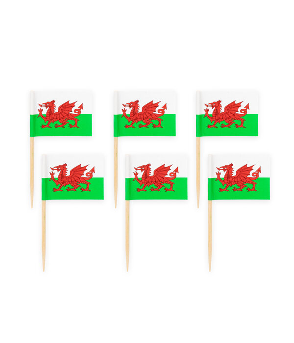 Vlaggenprikkers Wales (50st)