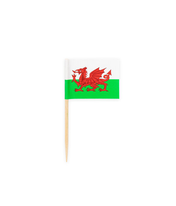 Vlaggenprikkers Wales (50st)