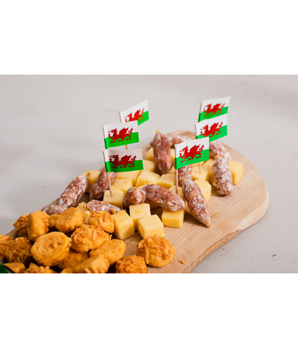 Vlaggenprikkers Wales (50st)