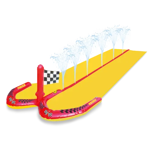 Waterglijbaan Dubbel Racing