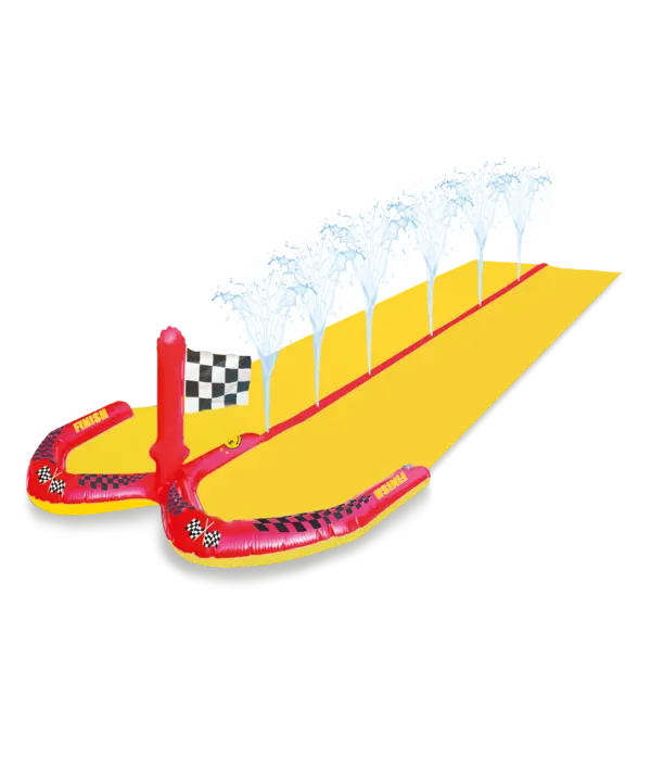 Waterglijbaan Dubbel Racing