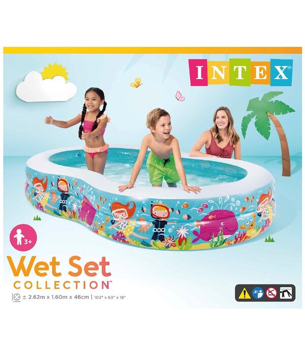 Zwembad Intex  Snorkelfun (262x160x46)
