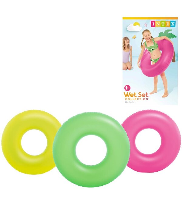 Zwemring Neon Frost 91cm Intex