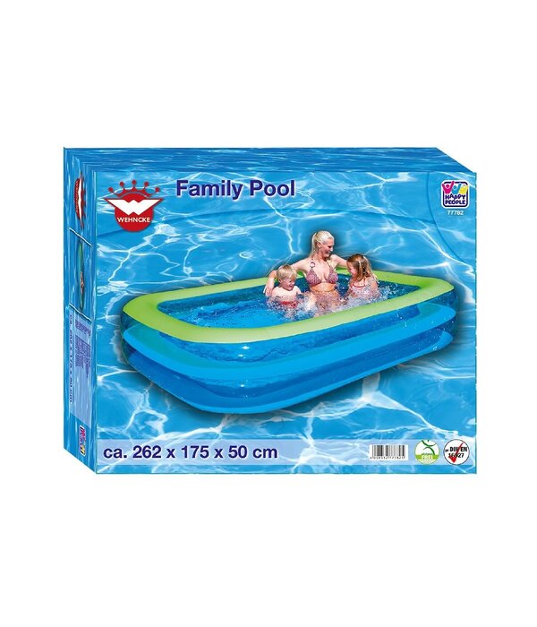 Wehncke Family Pool Opblaaszwembad (262x175x50cm)