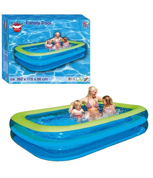 Wehncke Family Pool Opblaaszwembad (262x175x50cm)