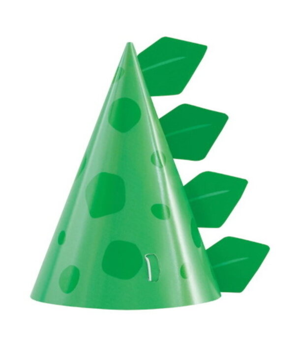 Feesthoedjes Dinosaurus Unique (8st)