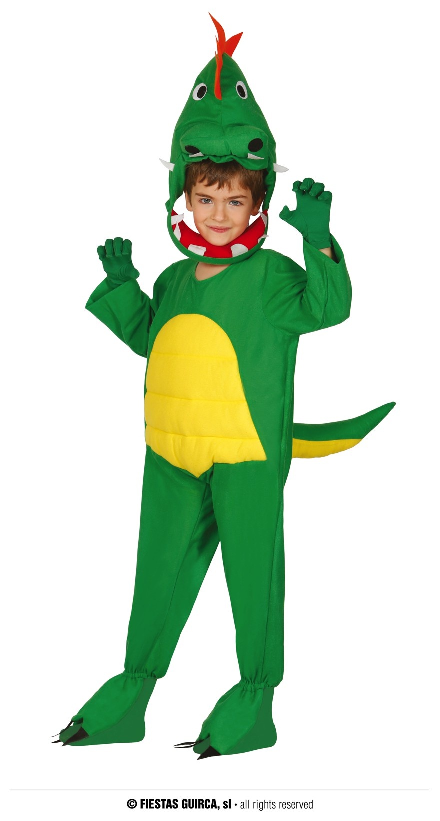 Kinderpakje Groene Dino Astrodon afbeelding