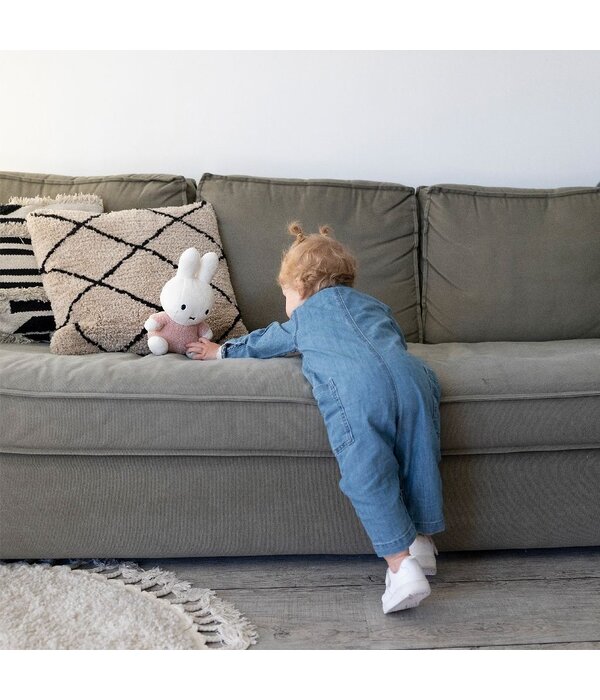 Nijntje Fluffy Knuffel Roze (25cm)