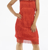 Rood Charleston jurkje