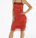 Rood Charleston jurkje