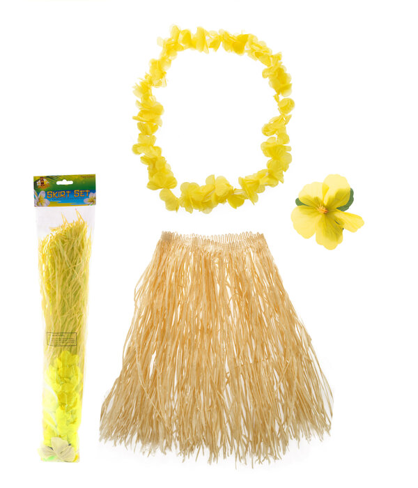 Tropische Verkleedset 3-delig Olina